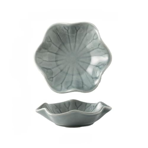 Image of CavspkArt 1Pcs Ceramic Jewelry Dishes, Decorative Trinket Trays, Small Ring Dishes, Trinket Key Trays, Jewelry Trays, Jewelry Plates, Key Bowl, Ceramic Trinket Dish Gift for Women and Girls (Grey)