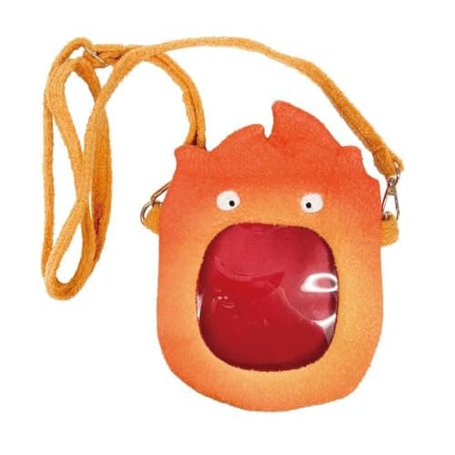 Image of ENSKY - Howl's Moving Castle - Calcifer, Studio Ghibli via Bandai Official Merchandise Odekake Pochette