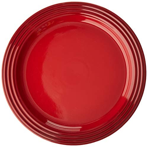 Image of Le Creuset Stoneware Set of 4 Dinner Plates, 10.5" Each, Cerise