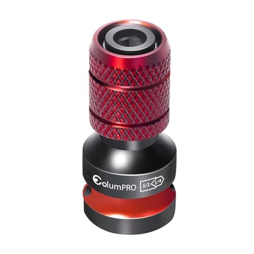 Image of ColumPRO 1/2 Square Drive to 1/4 Hex Shank Socket Adapter Converter for Connecting Screwdriver Bit to Impact Wrench and Ratchet Wrench.