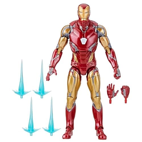 Image of Marvel Legends Series Iron Man Mark LXXXV Avengers: Endgame 6 Inch Action Figure, Red