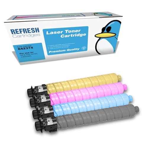 Image of Refresh Cartridges Everyday Valuepack of Remanufactured IM C400 Toner Cartridge Replacements for Ricoh Printers
