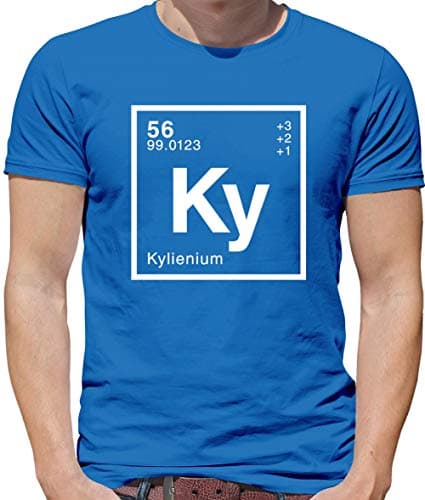 Image of Kylie Periodic Element - Mens T-Shirt - Royal Blue - Medium
