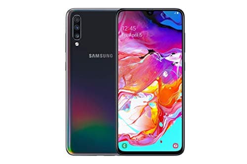 Image of Samsung Galaxy A70 6.7 inches Smartphone 6GB RAM SIM-Free 128GB Dual-SIM Black A (Renewed)