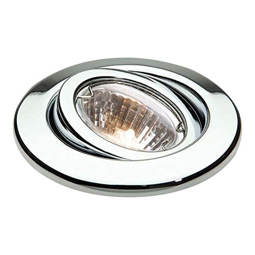 Image of Knightsbridge - IP20 12V 50W max. L/V Chrome Gimbal Downlight