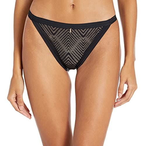 Image of Freya Women's Tailored Classic Brief Bikini Style Underwear, Black, XL