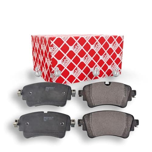 Image of febi bilstein 116425 Brake Pad Set with securing bolts, 1 unit