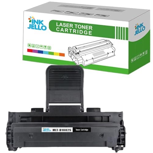 Image of Inkjello Compatible Toner Cartridges Replacement for Samsung ML-1640 ML-2240 ML-2241 MLT-D1082S (Black, 1-Pack)