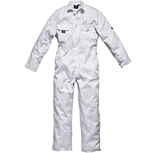 Image of Dickies Unisex Adult, Redhawk Economy Overalls, White (White), Medium