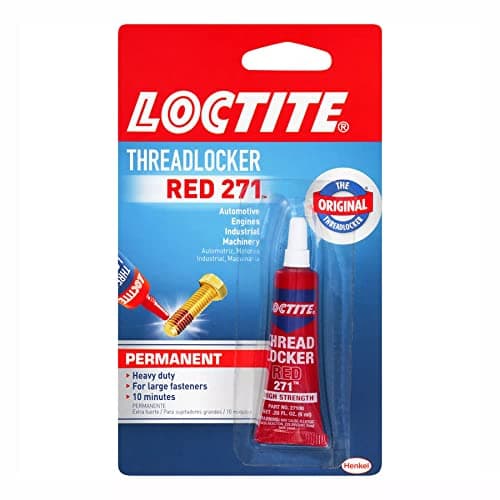 Image of Loctite Threadlocker Red 271,0.20 fl. oz(209741)