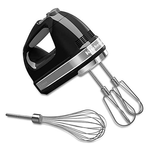 Image of Kitchenaid Hand Mixer 7 Speed Onyx Black 5KHM7210BOB