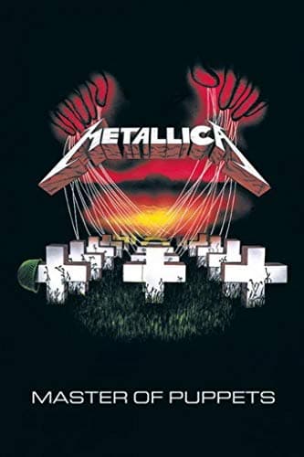 Image of Pyramid America Metallica Master of Puppets Album Music Cool Wall Decor Art Print Poster 60x90