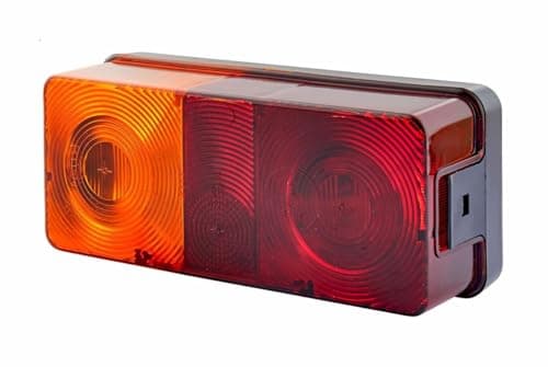 Image of HELLA 2SD 002 582-011 Rearlight - Halogen - ECE - left