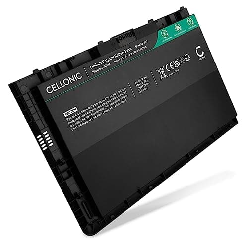 Image of CELLONIC 1x Battery for Laptop/Notebook Compatible with HP EliteBook Folio 9470m, EliteBook Folio 9480m, EliteBook Folio 9470, BT04XL - (3500mAh, 14.8V)