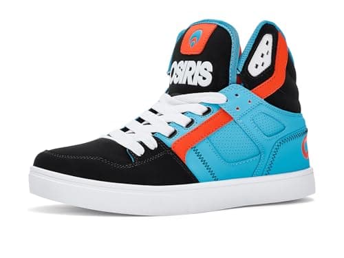 Image of Osiris Men's Clone Skate Shoe, Black/Blue/Orange, 10