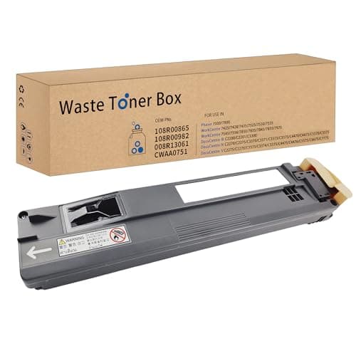 Image of LCL Compatible 008R13061 8R13061 108R00865 Waste Toner Container Box Cartridge Replacement for Xerox Workcentre 7425 7428 7435 7525 7530 7535 7545 7556 7830 7835 7845 7855 7970 AltaLink C8030 1PK