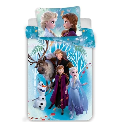 Image of Duvet Cover Frozen 2 Family baby 100 x 135+40 x 60 cm