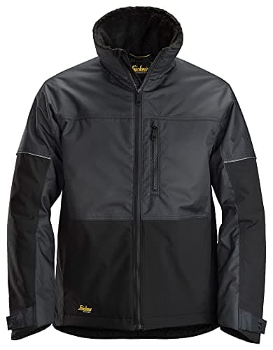 Image of Snickers 1148 AllroundWork Winter Jacket Steel Grey/Black