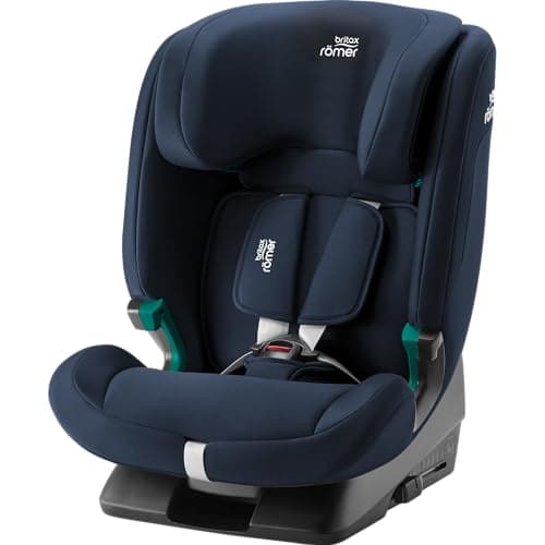 Image of BRITAX RÖMER Convertible car seat EVOLVAFIX, with ISOFIX, for Children from 76-150 cm (i-Size), 15 Months - 12 Years, Night Blue