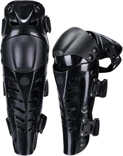 Image of CZ-XING Motorcycle Knee Pads, Motocross Racing Knee Guards,Racing Protector Shin Guards,Pair of Motorcycle Protector Protective Gear Motocross Pads Adult
