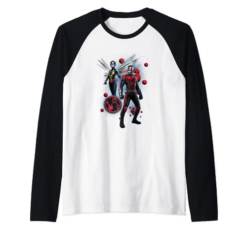 Image of Ant-Man and The Wasp Particle Pose Raglan Baseball Tee