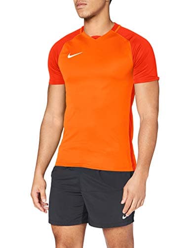 Image of NIKE Nikyg Men Dry Team Trophy III Football Jersey - Safety Orange/Team Orange/White, XX-Large
