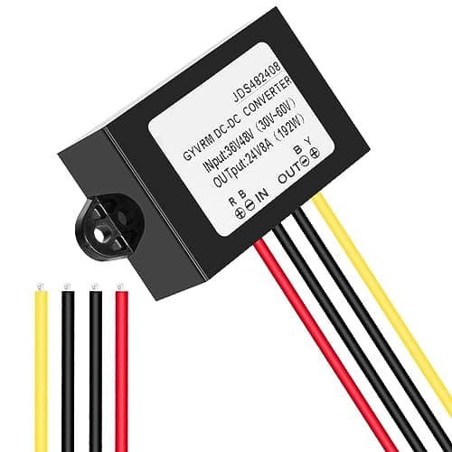Image of Jadeshay DC Step Down Voltage Regulator 36V 48V 60V to 24V 8A Buck Power Supply Module Adapter