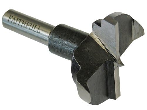 Image of Faithfull FAIHBB35HCS 35mm x 60mm HCS Hinge Bore Bit with 8mm Shank