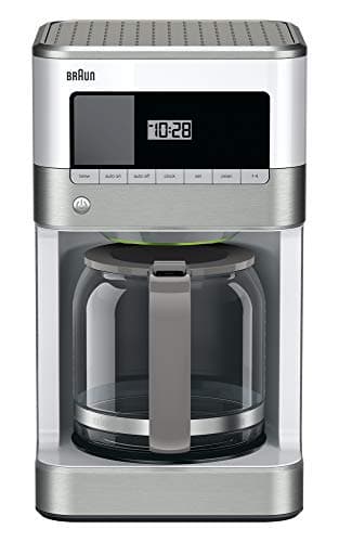 Image of Braun KF6050WH BrewSense Drip Coffee Maker, White