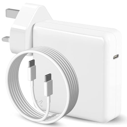 Image of 106W USB C Charger, for MacBook Pro 16 15 14 13 inch, for MacBook Air 13 inch, Compatible with iPad and all Type C Device, Compatible with MacBook Pro Charger, Fast Laptop Power Adapter.