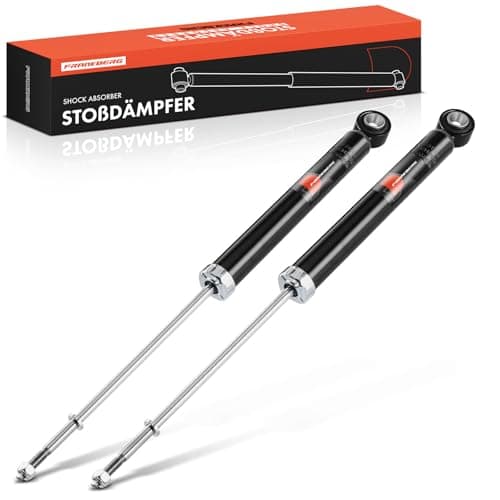 Image of Frankberg 2x Shock Absorber Strut Rear Left Right 561mm Gas pressure Compatible with Swift IV FZ NZ Agila (B) H08 Splash EX Replace# 343420, 4180057K00