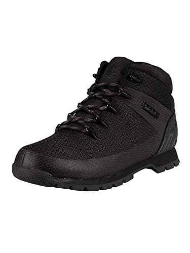 Image of Timberland Euro Sprint Fabric, Waterproof, Unisex Chukka Boots, UK 7, Black Ripstop, 9 UK