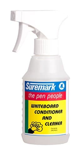 Image of SureMark Whiteboard Cleaner Conditioner Spray | For schools and offices | Removes ink and marks from whiteboards and rejuvenates surfaces | 250 ml
