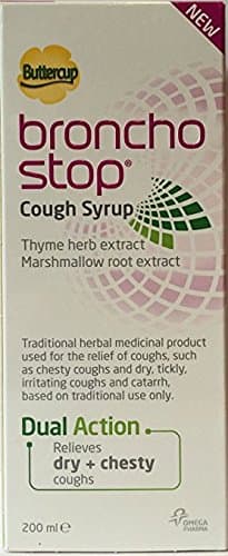 Image of Three Packs of Buttercup Bronchostop Cough Syrup 200ml