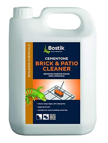 Image of 2x Bostik Brick & Patio Cleaner Removes Mortar Cement Stains Driveways 5L