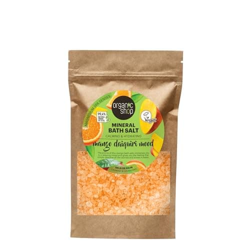 Image of Organic Shop Bath Salt Mango Daiquiri Mood Calming & Hydrating, 500 g
