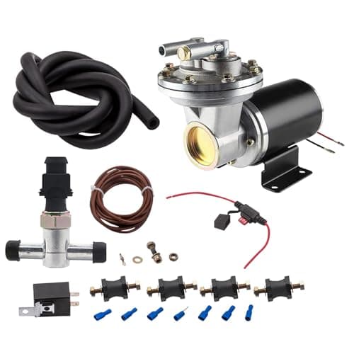 Image of maXpeedingrods 28146 12V Electric Vacuum Pump Kit, Brake Booster Vacuum Pump, 18" to 22" Electrical Vacuum Pump for Brake, w/Installation Kit