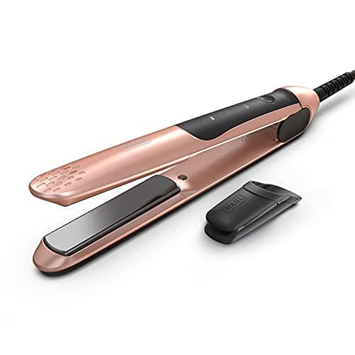 Image of Wahl Pro Glide Straightener - Rose Gold, Special Edition Colour Pro, Hair Straighteners, Hair Styling Tools, Adjustable Digital Temperature, 150°C - 210°C, Ultra-Fast Heat Up, Ceramic Coated Plates