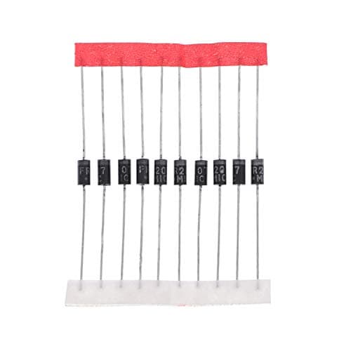 Image of HUABAN 50PCS FR207 Fast Recovery Rectifier Diode 2A 1000V 150-500ns DO-15 (DO-204AC) Axial 2 Amp 1000 Volt