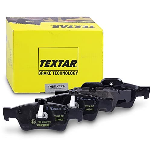 Image of TEXTAR Brake Pad Set 2333403 - Compatible with Mercedes Benz E-Class Sedan (W211, W212) - Rear - Ceramic & Alloy Steel - Brake Pads