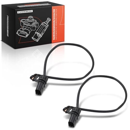 Image of Frankberg 2x Brake Pad Wear Sensor Brake Pad Wear Indicator Rear Axle Left Right Compatible with A4 2015-Today A5 2016-Today Q5 2016-Today Q7 2015-Today Replace# 4M0615121R