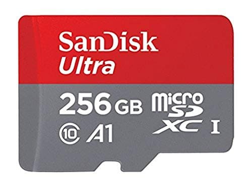 Image of SanDisk Ultra 256GB microSDXC Memory Card + SD Adapter with A1 App Performance up to 95MB/s, Class 10, U1