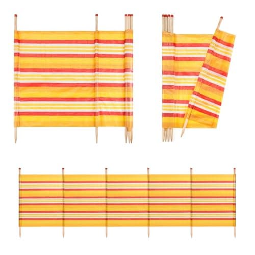 Image of Yello WBL Printed Outdoor Standard Stripes Windbreak
