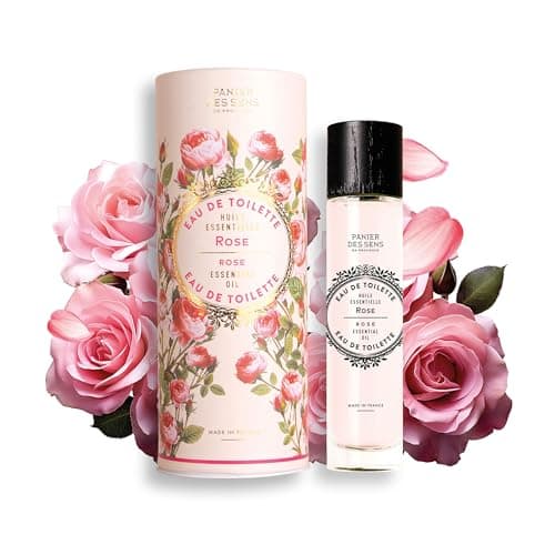 Image of Panier des Sens - Eau de Toilette - Rose Perfume for Women - Floral Fragrance - Long Lasting, Natural Perfume - Hair & Body - Vegan Friendly - Eau de Parfum Made in France - 50ml