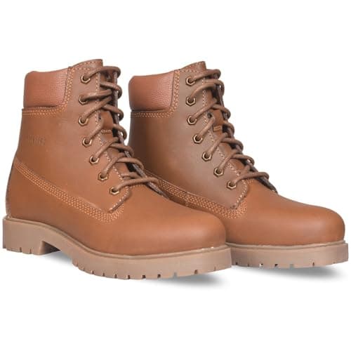 Image of Firetrap Leather Boot Womens Boots Tan 7 UK
