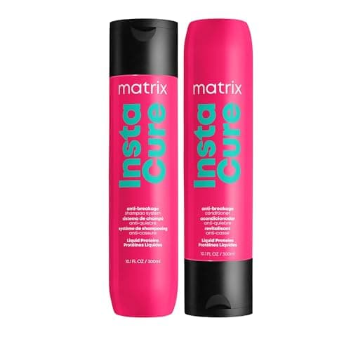 Image of Matrix DUO Total Results InstaCure Anti-Breakage Shampoo 300ml and Conditioner 300ml