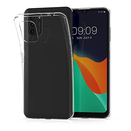 Image of kwmobile Case Compatible with Nokia G21 / G11 - Clear Case Soft Slim Flexible Protective TPU Phone Cover - Transparent