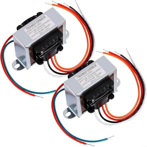 Image of 24V 40VA Control Transformer Single Phase with 120/208/240V Input and Class B Insulation for HVAC Furnace Systems(2PCS)