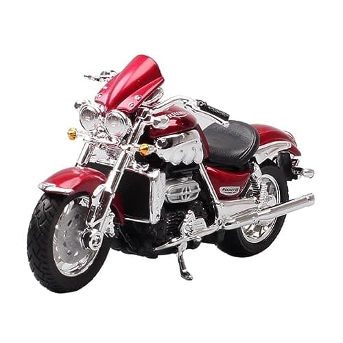 Image of 1/18 Scale Bburago Triumph Rocket 3 Trident Cruiser Motorcycle Die Casting And model Car