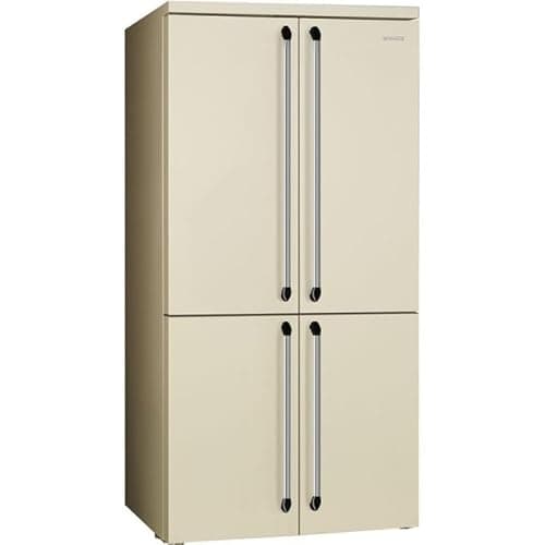 Image of Smeg FQ960P6 Freestanding 70/30 Fridge Freezer, Cream